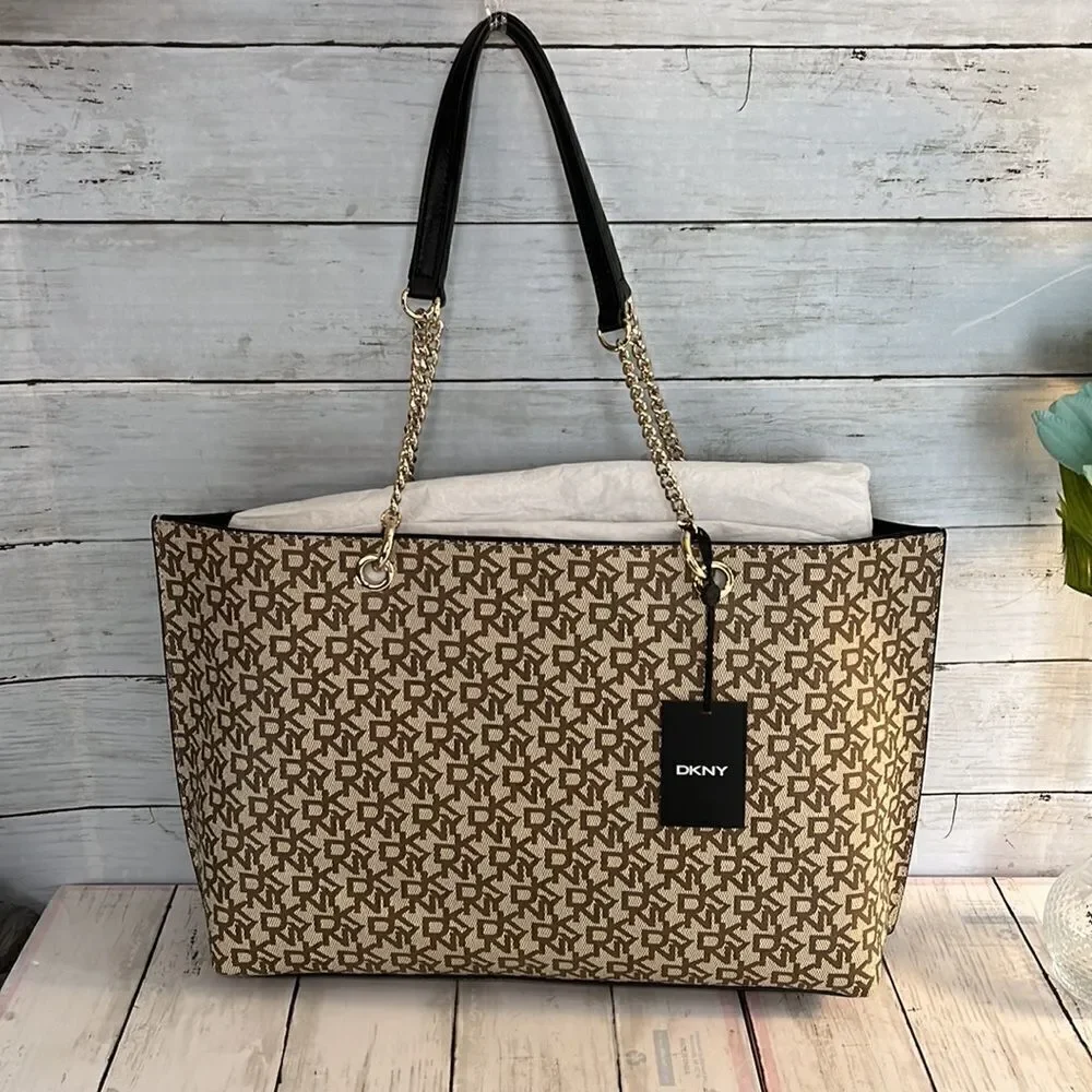Dkny beige brown